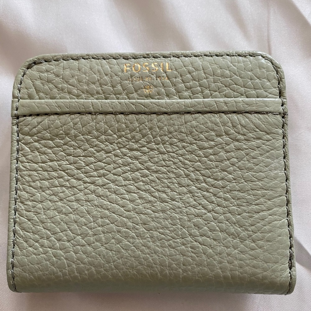 Fossil Women's Emma Mini Wallet - Light Green